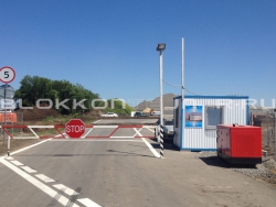 Контрольно-пропускной пункт (КПП) для строй объекта Аэропорт Южный в Перелюбе